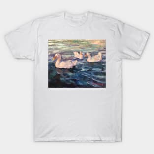 Ducks on water T-Shirt